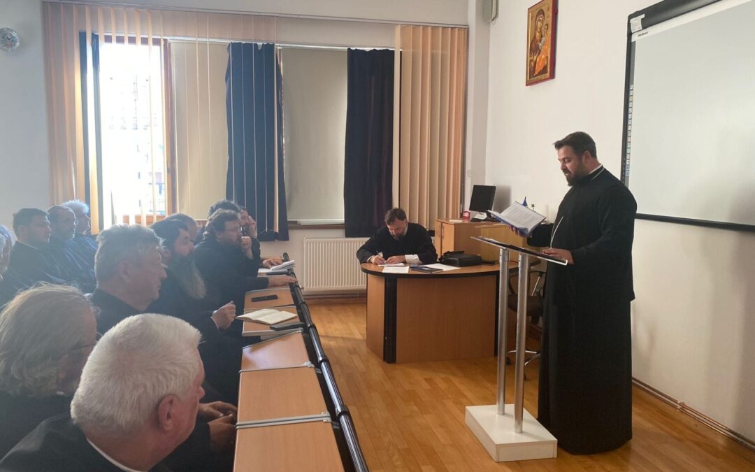 Preoții din Cluj-Napoca s-au reunit în cadrul ședinței administrative lunare